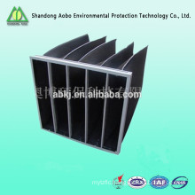 Manufacturer AOBO of activated carbon pleated pocket bag filter for air conditioning spray booth